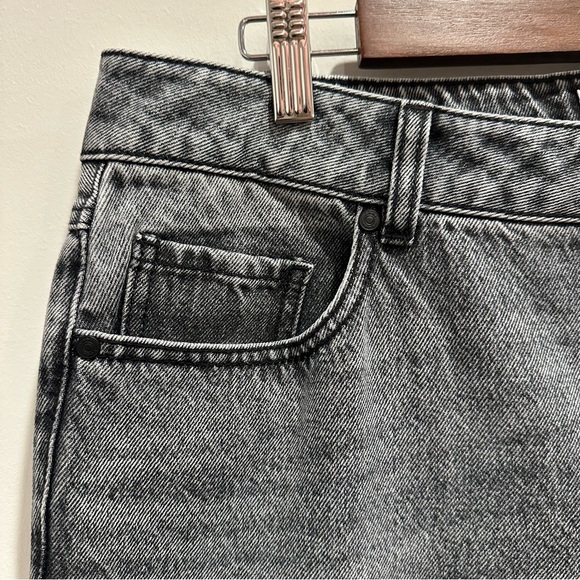 CAbi 100% Boyfriend Jeans Smoke Grey Acid Wash 4329 Size 10 Cotton Women - Picture 2 of 11